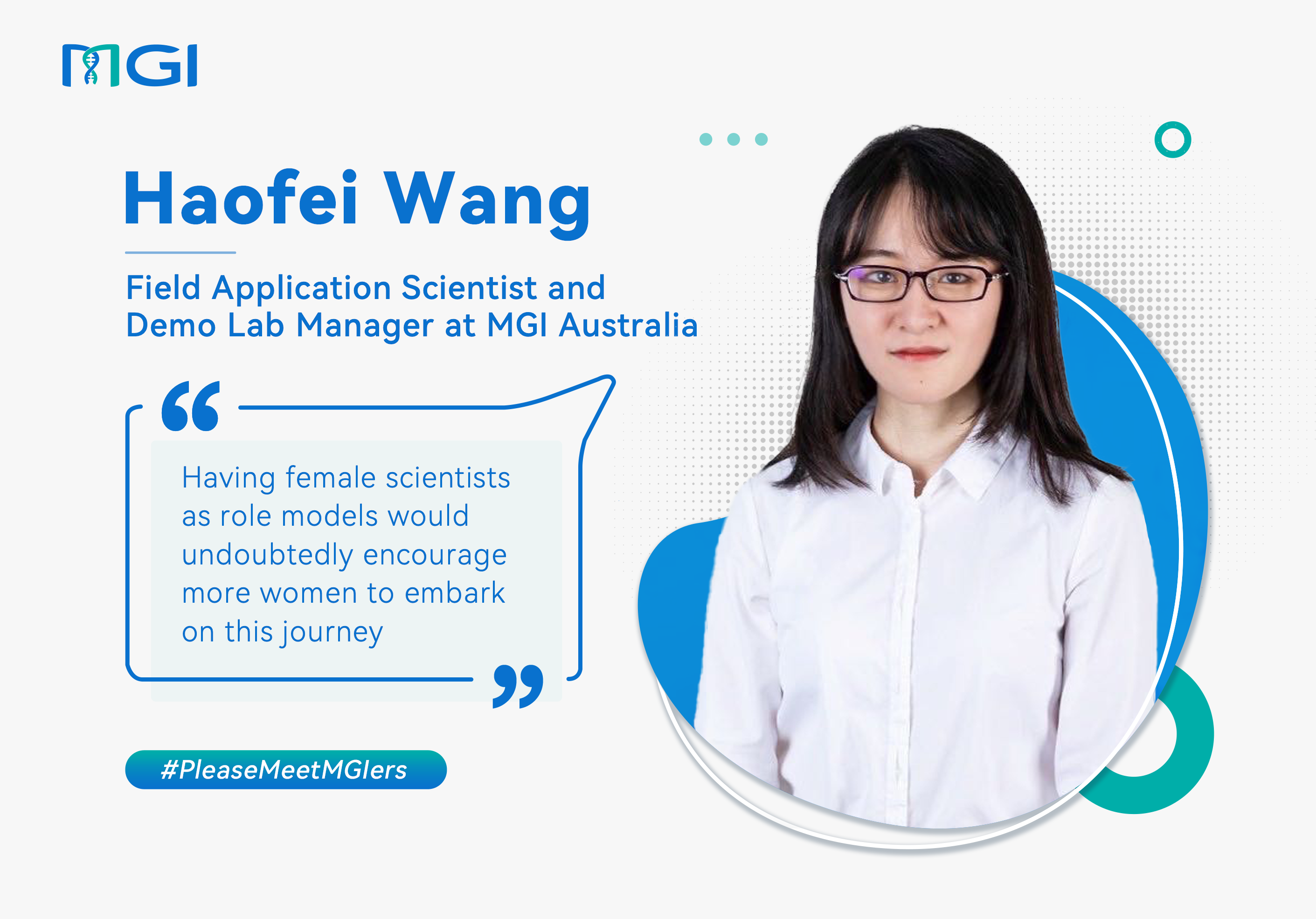 Interview with Haofei Wang: Having Female Scientists as Role Models Would Undoubtedly Encourage More Women to Embark on This Journey
