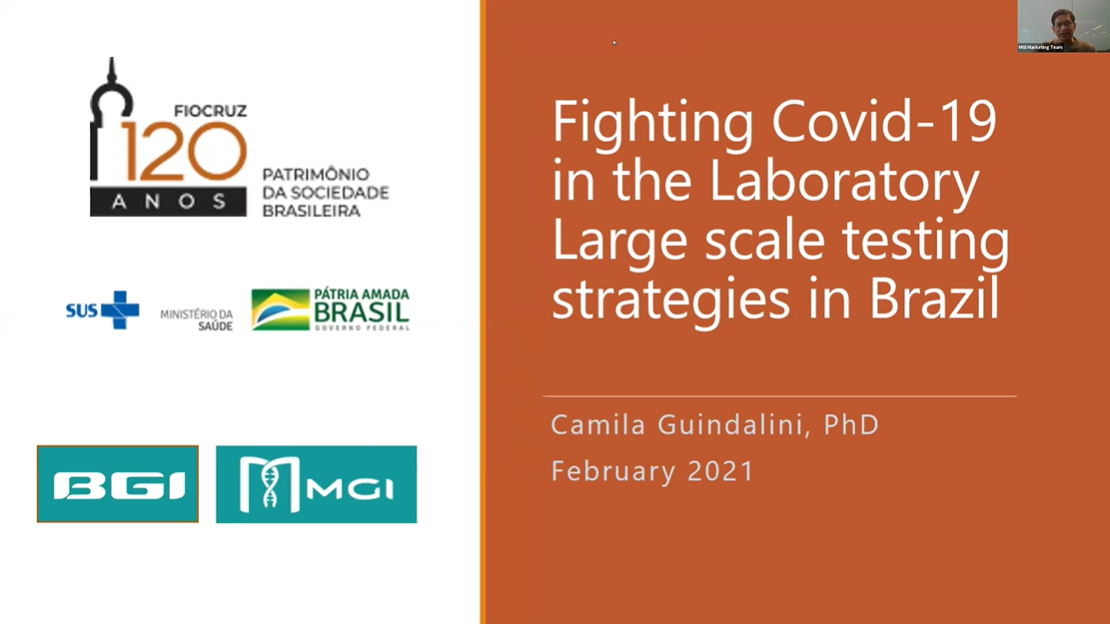  COVID-19 Webinar Series | Fighting Covid-19 in the Laboratory - Large Scale Testing Strategies in Brazil