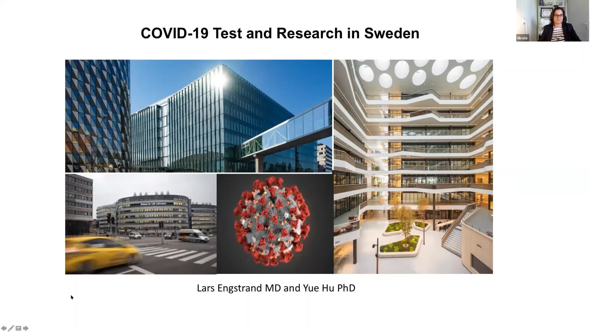 COVID-19 TEST AND RESEARCH in Sweden